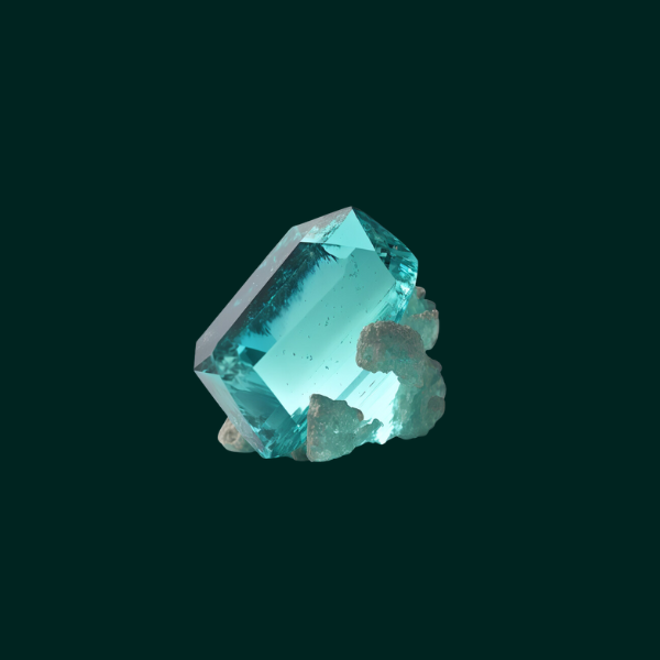 Aquamarine Greenish Blue